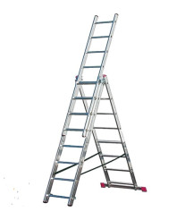 3-секційна драбина KRAUSE CORDA 3х8 сходинок 3-секційна драбина KRAUSE CORDA 3х8 сходинок