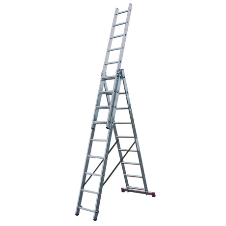 3-секційна драбина KRAUSE CORDA 3х9 сходинок 3-секційна драбина KRAUSE CORDA 3х9 сходинок