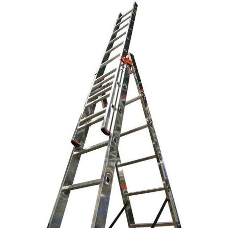 3-секційна драбина KRAUSE TRIBILO 3X10 сх. 3-секційна драбина KRAUSE TRIBILO 3X10 сх.