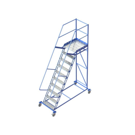 Драбина пересувна без полиці 2500 мм Драбина пересувна без полиці 2500 мм