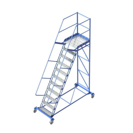 Драбина пересувна без полиці 2750 мм Драбина пересувна без полиці 2750 мм
