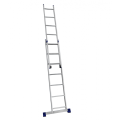 Алюмінієвий підмосток-драбина 2х6 сходинок Алюмінієвий підмосток-драбина 2х6 сходинок