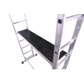Алюмінієвий підмосток-драбина 2х6 сходинок Алюмінієвий підмосток-драбина 2х6 сходинок