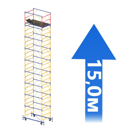 Вишка тура 15,9 м (1,2х2,0 м) 12+1 Вишка тура 15,9 м (1,2х2,0 м) 12+1